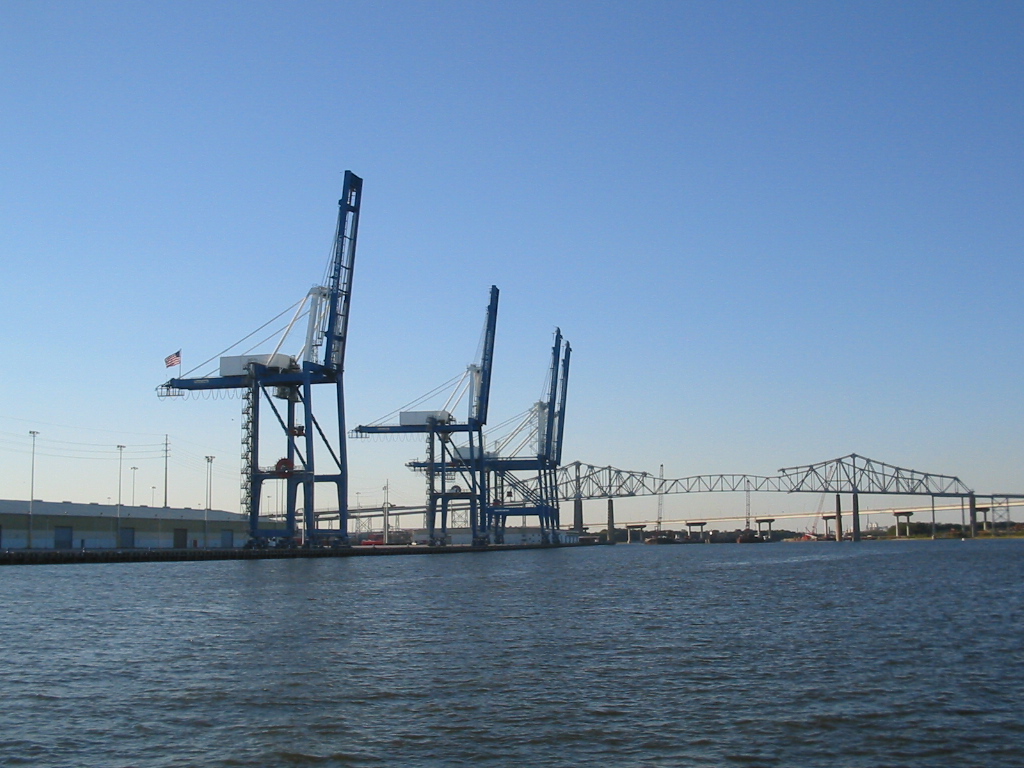 Port of Charleston cranes